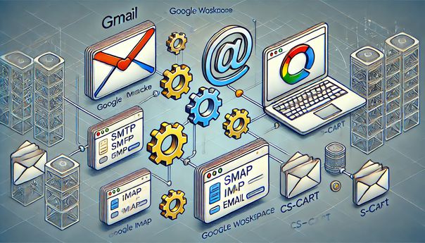 Налаштування електронної пошти Gmail (Google workspace) в CS-Cart